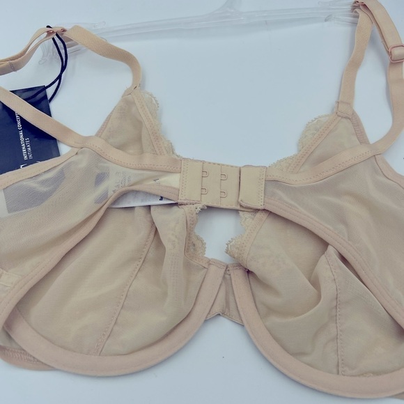 New I.N.C. INTERNATIONAL CONCEPTS
Underwire Lace Bra, Almond Latte Medium - Picture 5 of 7